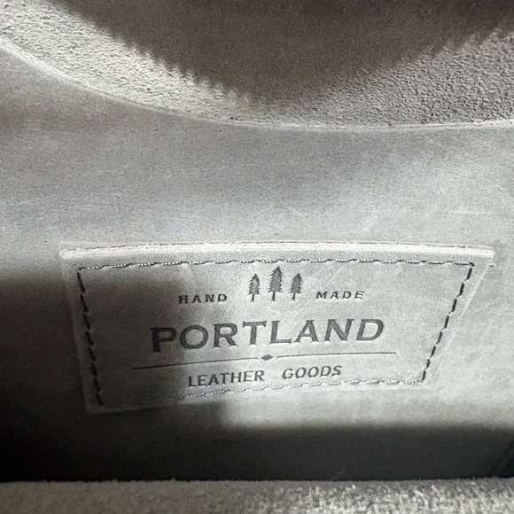 Portland leather goods Storm Medium Crossbody Tote - Picture 6 of 9